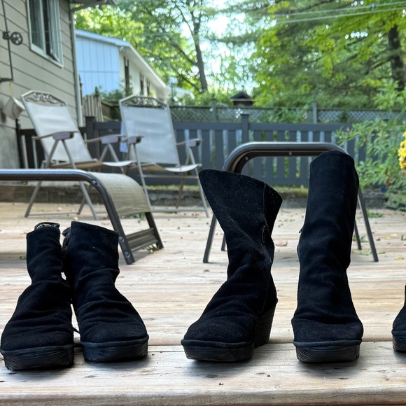 Fly London boots and shoes size 7 black - Picture 5 of 6